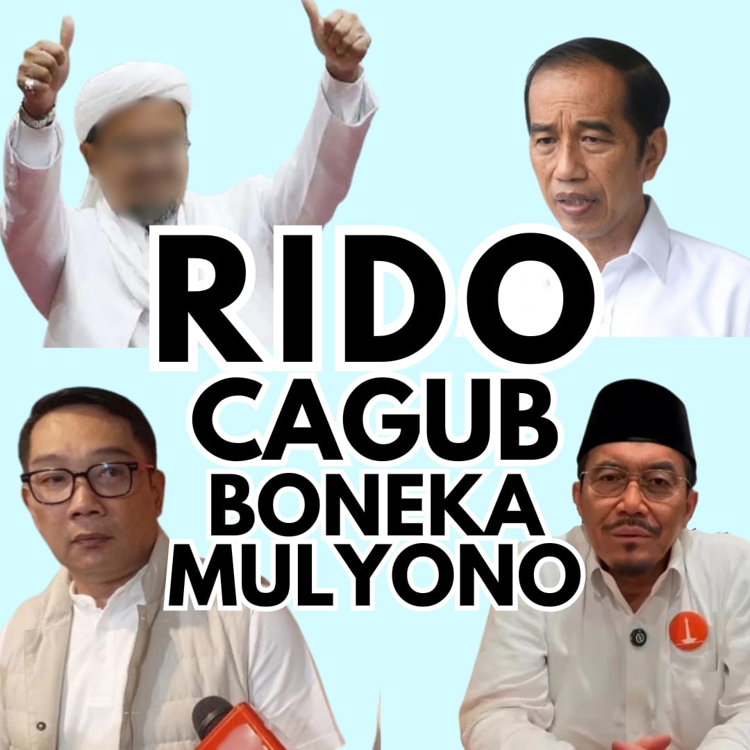 #R1DO_ProLGBT
R1DO Pro LGBT
Kaum LGBT di Rido
R1DO Najis LGBT
FP1 Dukung Cagub LGBT
Jangan sampai tahu Mulyono dan Rizieq bahwasanya Rido pro LGBT... Awokwokwok!!!