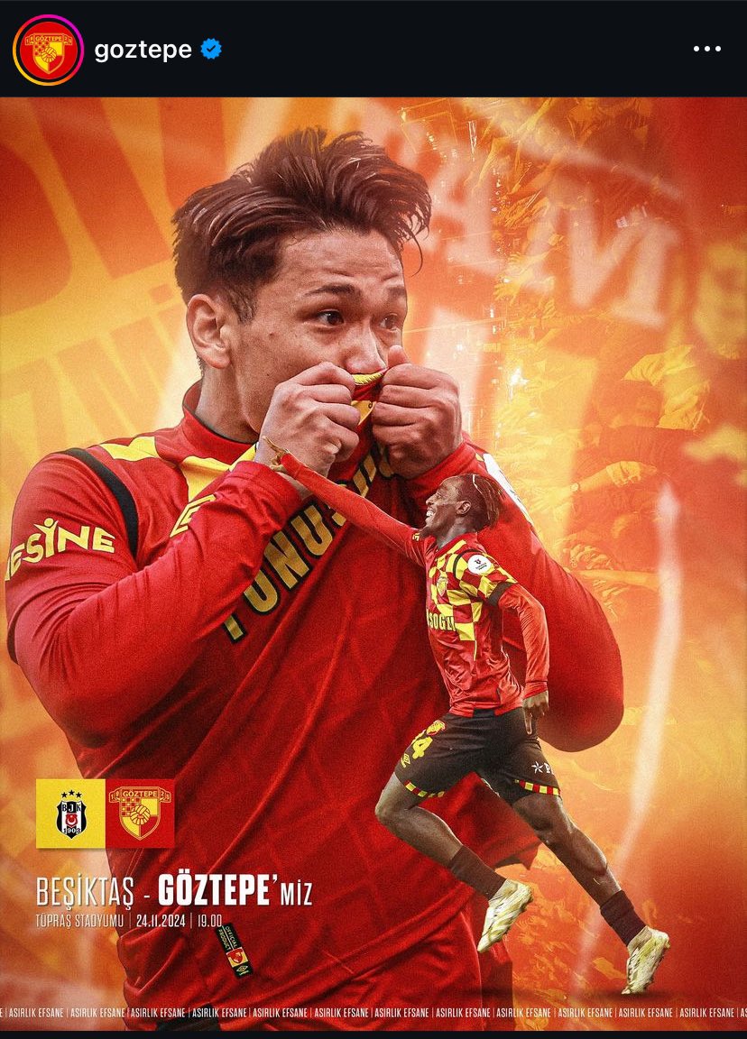Haydi bastır şanlı <a href="/Goztepe/">Göztepe Spor Kulübü</a> 💪🏼💪🏼