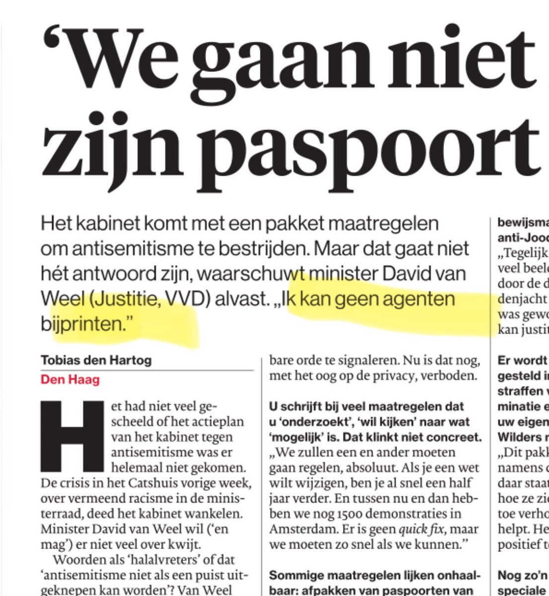 Voorheen was altijd de opmerking “we kunnen geen blik agenten opentrekken”, nu met de huidige techniek is dat veranderd.