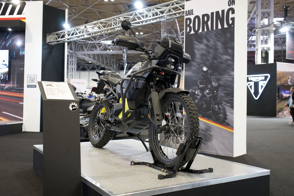 swintonbikes's tweet photo. An electric dual-sport? 🤔
Meet the Can-Am Origin!
#motorcycles #CanAm #CanAmOrigin #ElectricMotorcycle https://t.co/uLFh4Vb7Wm