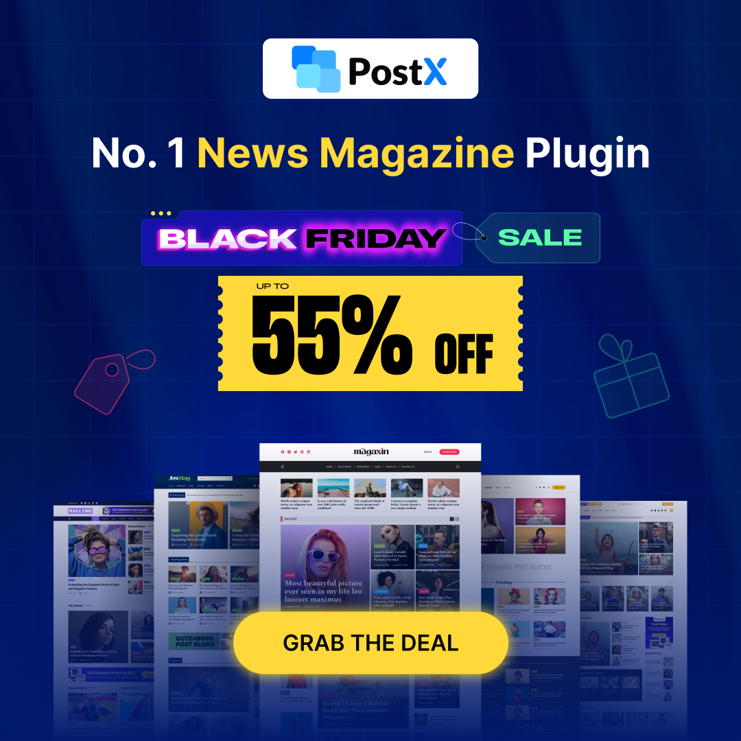 wpxpoofficial's tweet image. ✴️&quot;𝐒𝐭𝐚𝐫𝐭 𝐘𝐨𝐮𝐫 𝐖𝐨𝐫𝐝𝐏𝐫𝐞𝐬𝐬 𝐉𝐨𝐮𝐫𝐧𝐞𝐲 𝐰𝐢𝐭𝐡 𝐭𝐡𝐞 𝐖𝐏𝐗𝐏𝐎 𝐁𝐥𝐚𝐜𝐤 𝐅𝐫𝐢𝐝𝐚𝐲 𝐁𝐮𝐧𝐝𝐥𝐞!&quot;

🟢Don’t miss this limited-time offer

👉Grab the WPXPO Black Friday bundle now!
👉wpxpo.com/offer

#BlackFriday #WPXPO #WordPressPlugins #WOWOW