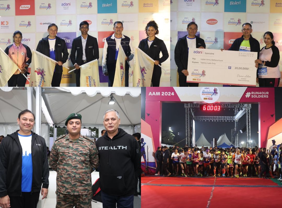 Pranav Adani (@pranavadani) on Twitter photo The <a href="/AhmdMarathon/">Ahmedabad Marathon</a> has become a defining event in India’s sporting calendar and we couldn’t be prouder! It’s heart-warming to see 20,000 runners come together for the 8th edition, not only to celebrate fitness but to honour our armed forces 🇮🇳 #AhmedabadMarathon #Run4OurSoldiers The <a href="/AhmdMarathon/">Ahmedabad Marathon</a> has become a defining event in India’s sporting calendar and we couldn’t be prouder! It’s heart-warming to see 20,000 runners come together for the 8th edition, not only to celebrate fitness but to honour our armed forces 🇮🇳 #AhmedabadMarathon #Run4OurSoldiers