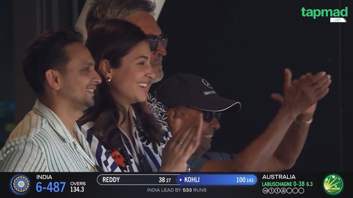 Virat Kohli said "My wife Anushka Sharma has been with me through thick and thin. She knows everything about me" 🇮🇳♥️♥️♥️

#AUSvIND #tapmad #DontStopStreaming #CatchEveryMatch