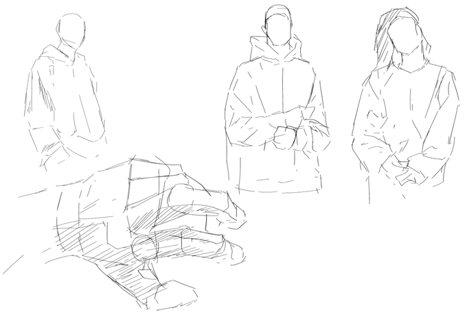 今日のクロッキー 