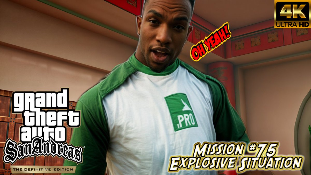 4gameAdventure's tweet image. GTA San Andreas Definitive Edition  (Updated) - Mission #75 - Explosive Situation

Video = youtu.be/DKuHwZ16zvg

#GTATrilogyDefinitiveEdition #GTA #SanAndreas #DefinitiveEdition