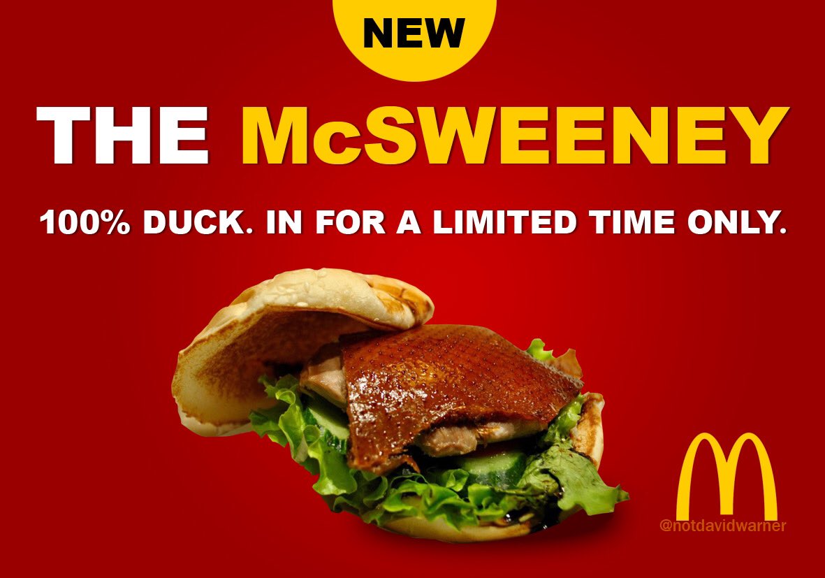 Not David Warner tweet media