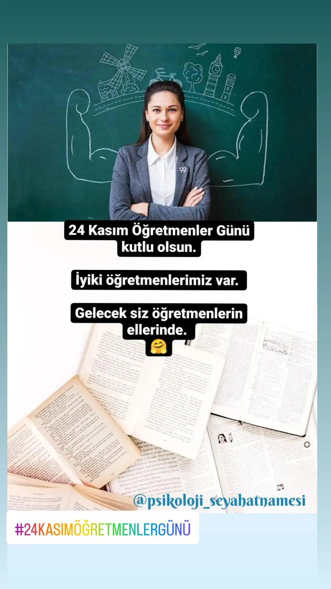 İyi ki öğretmenler var. Sizler yol gösterenlersiniz. Genç nesiller size emanettir. 
Daha çok değer gördüğünüz ve mesleğinizi icra edebilmek için daha çok atamanın olması dileği ile iyi ki varsınız öğretmenlerimiz. 
#24kasimogretmenlergunu'nüz kutlu olsun değerli öğretmenlerimiz.