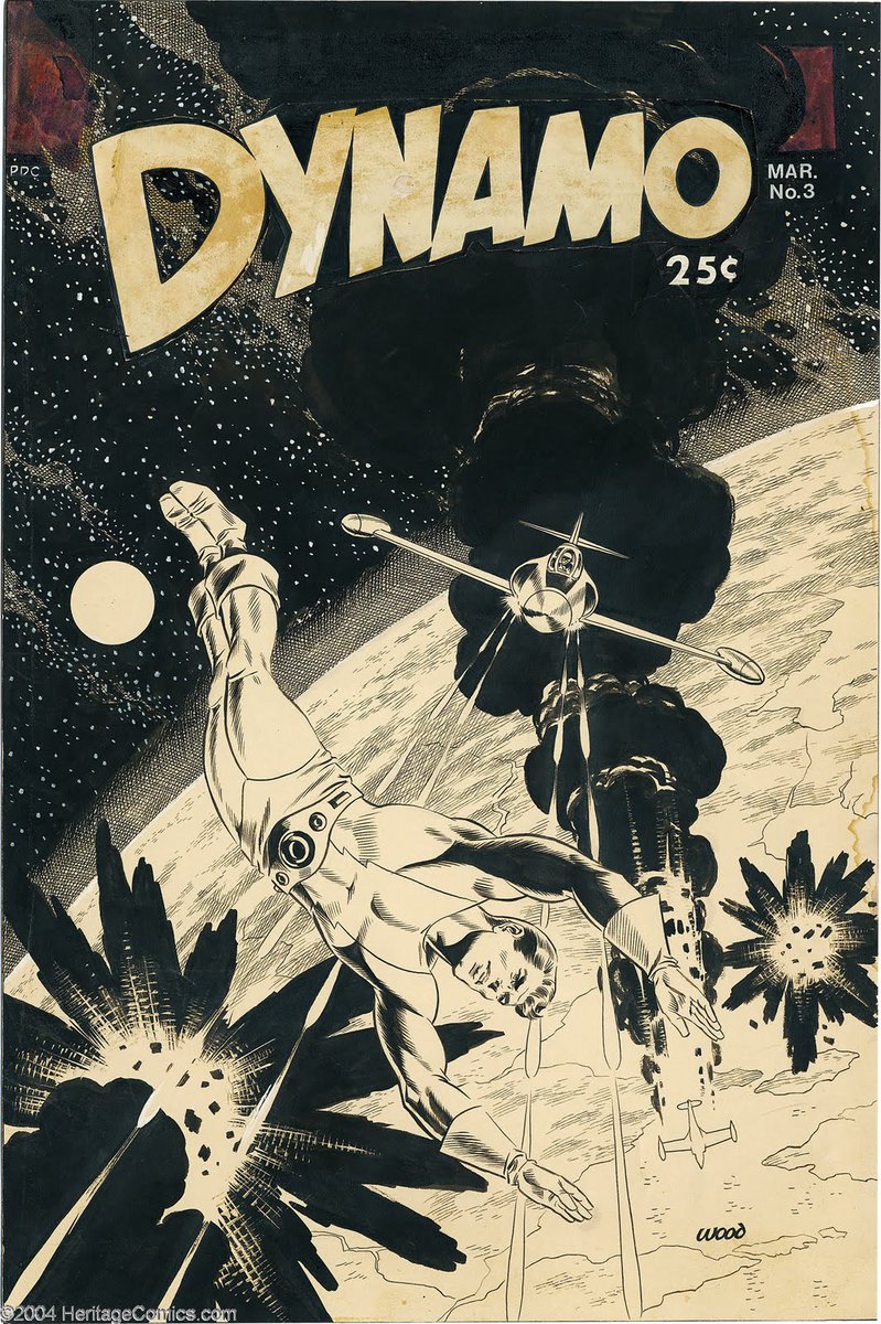 bckomix's tweet photo. Wallace Wood
Dynamo #3 (1967) https://t.co/WDEdcgOVLT
