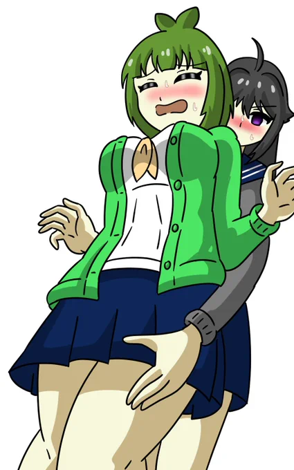 「あんこちゃん……くすぐったいです………」 