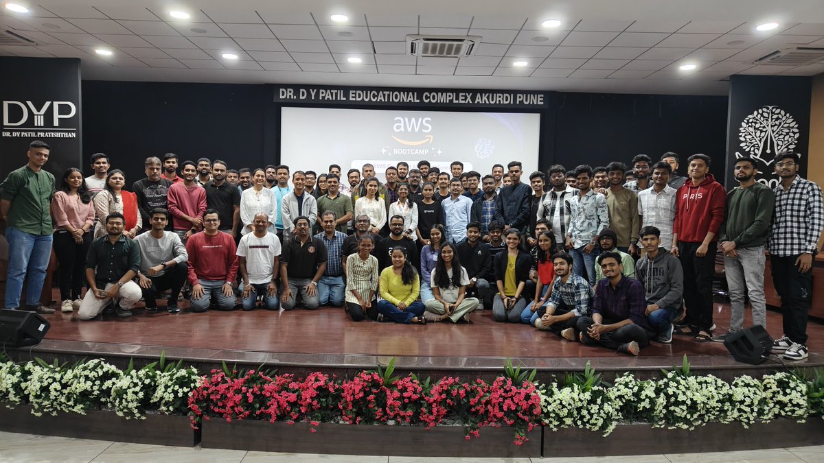 tanmay_7961's tweet photo. What an incredible event!
The @AwsPune Bootcamp Workshop for AWS AI Practitioner Certification was a huge success! 🙌  
💡 Knowledge-packed sessions  
🤝 Networking with AWS enthusiasts   
Big thanks to the organizer @toshalk sir &amp; speakers! 🚀 

 #AWSUGPune https://t.co/zPyRcm2Bme