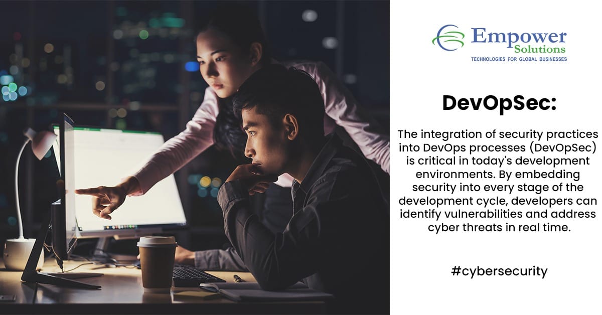empowersol96's tweet photo. Secure development starts with a secure mindset. DevOpSec integrates security into every step of your DevOps process, ensuring vulnerabilities are tackled before they become threats. 💻🔒

#DevOpSec #CyberSecurity #EmpowerSolutions #TechDriven #Innovation #FutureTech https://t.co/MoI6bpQRnL