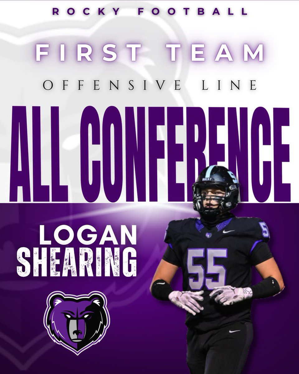 Congratulations <a href="/JaxTanner0/">Jax Tanner</a> and <a href="/Logan_Shearing/">Logan Shearing</a> for being named as First Team All Conference Offensive Lineman.