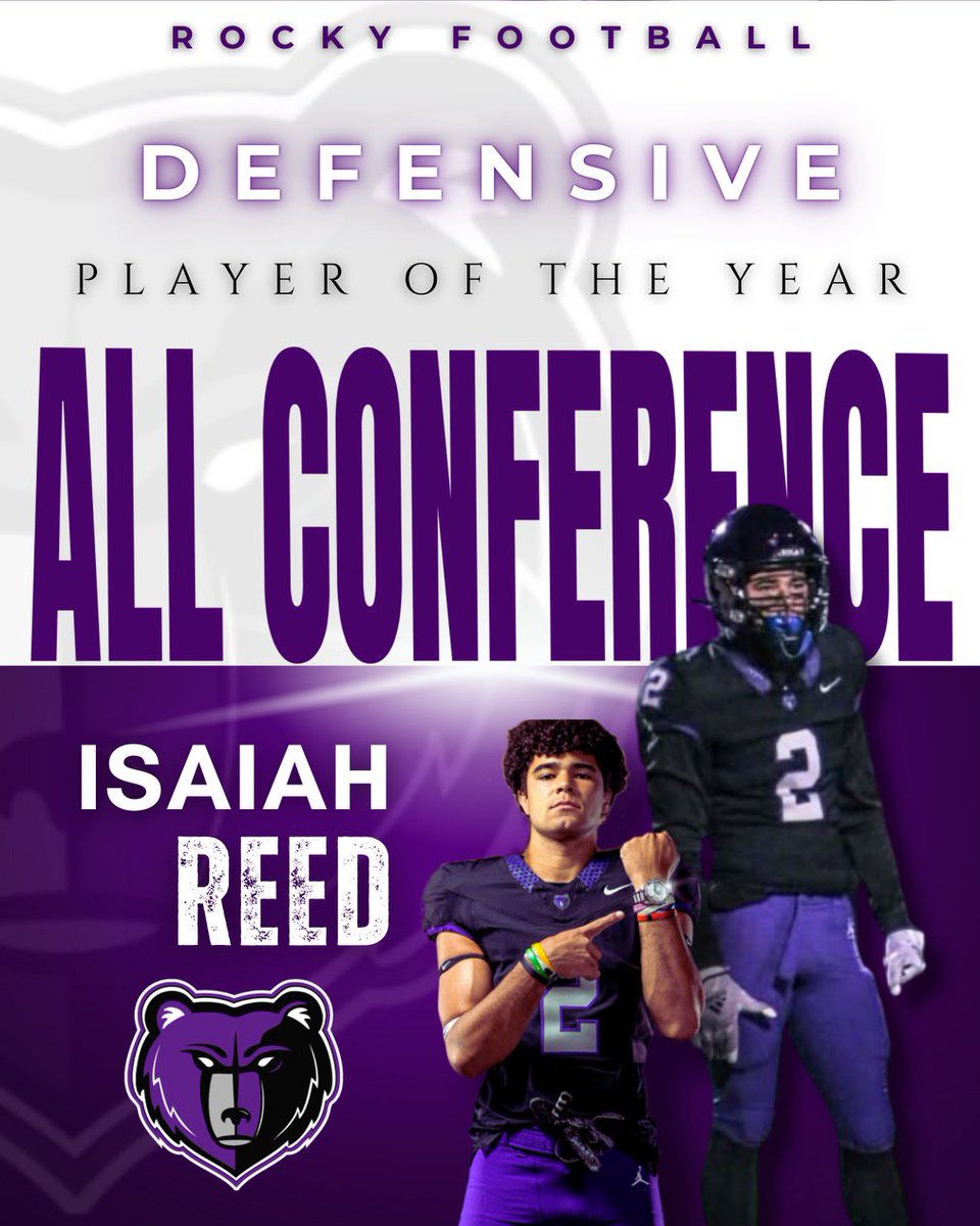 Rocky Football (@gorockyfootball) on Twitter photo Proud to announce <a href="/AustinRovig/">Austin Rovig</a> as the All Conference Offensive Player of the Year and <a href="/IsaiahReed22/">Isaiah Reed 3⭐️ 2025 ATH</a> as the All Conference Player of the Year. Congratulations! Proud to announce <a href="/AustinRovig/">Austin Rovig</a> as the All Conference Offensive Player of the Year and <a href="/IsaiahReed22/">Isaiah Reed 3⭐️ 2025 ATH</a> as the All Conference Player of the Year. Congratulations!
