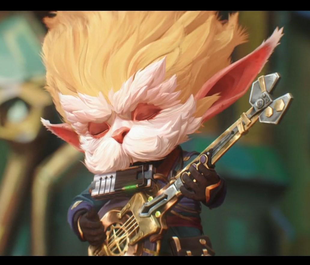 AzaelOfficial's tweet photo. Jayce: In a literal hell. Struggling to survive every day. Greviously injured. Eating infected wildlife to survive. Losing his sanity &amp; living in total isolation. Every moment is pain.

Heimerdinger: https://t.co/wovt9ON5lv