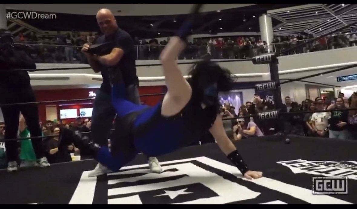 My running theory as to how Kurt Angle and Mick Foley managed to get the jump on me was I was poisoned, possibly by Gayne ahead of our match next week. I will get to the bottom as to why my snow powers failed me ❄️🧊