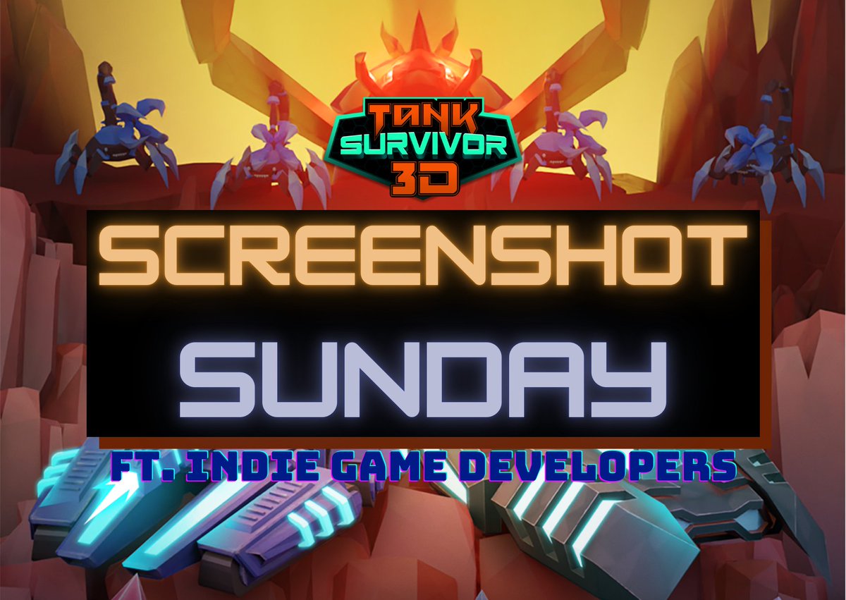 Tank_Survivor's tweet photo. Hey, it's #ScreenshotSunday!👋

Calling all #Devs #Gamedev #Indiedev #Solodev #GamesShare #indiegames #gaming 🚀

Reply with your Indie Game/Project in the comments! 

 ❤️LIKE  ➡️ FOLLOW ♻️Repost https://t.co/uHyS0i5DNU