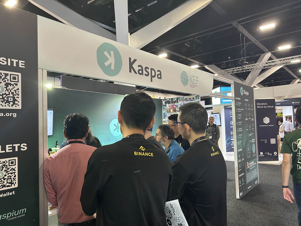 When the tech is more advanced than anything you have ever listed, you need to learn about it before listing spot. $kas #Binance #Kaspa