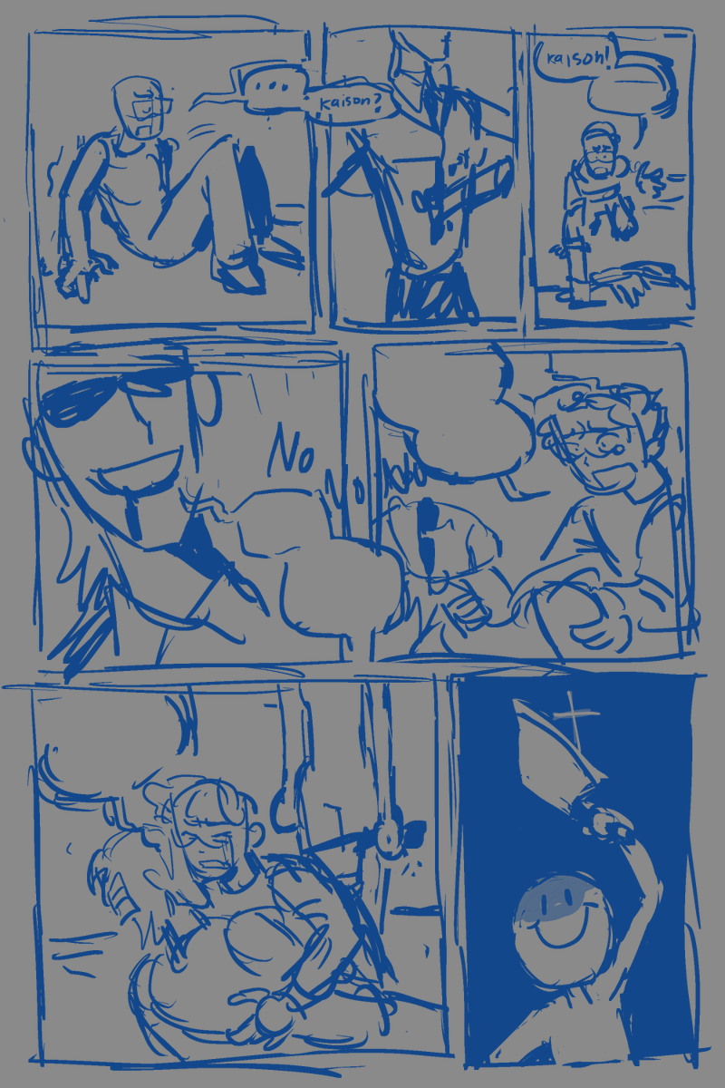OBVS spoilers for the halloween comic 
But some of my fav layouts 💁‍♀️ 