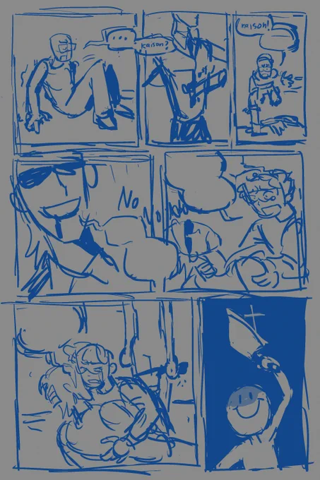 OBVS spoilers for the halloween comic 
But some of my fav layouts 💁‍♀️ 