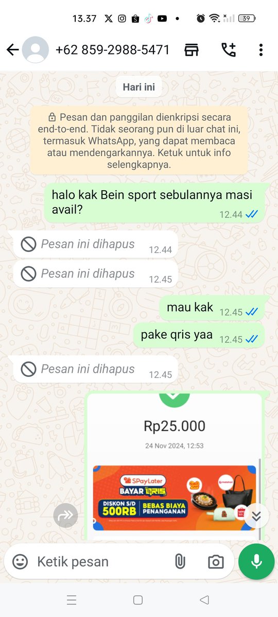 dongminskena's tweet photo. hati hati ia gusy scammer @.popuvar 
#zonauang #zonajajan https://t.co/EjItbsvXnf