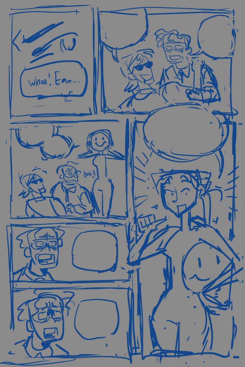 OBVS spoilers for the halloween comic 
But some of my fav layouts 💁‍♀️ 