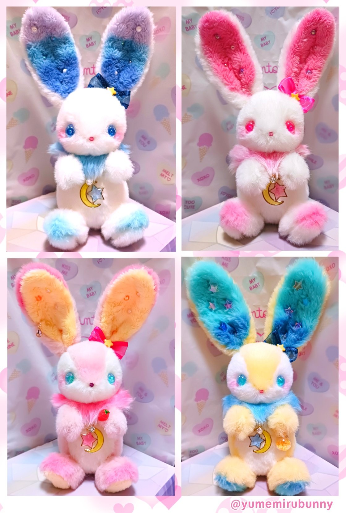 【ハンドメイド】ユメミルBunny　ぬいぐるみ(エンジェル) ハンドメイド】ユメミルBunnyぬいぐるみ(エンジェル)