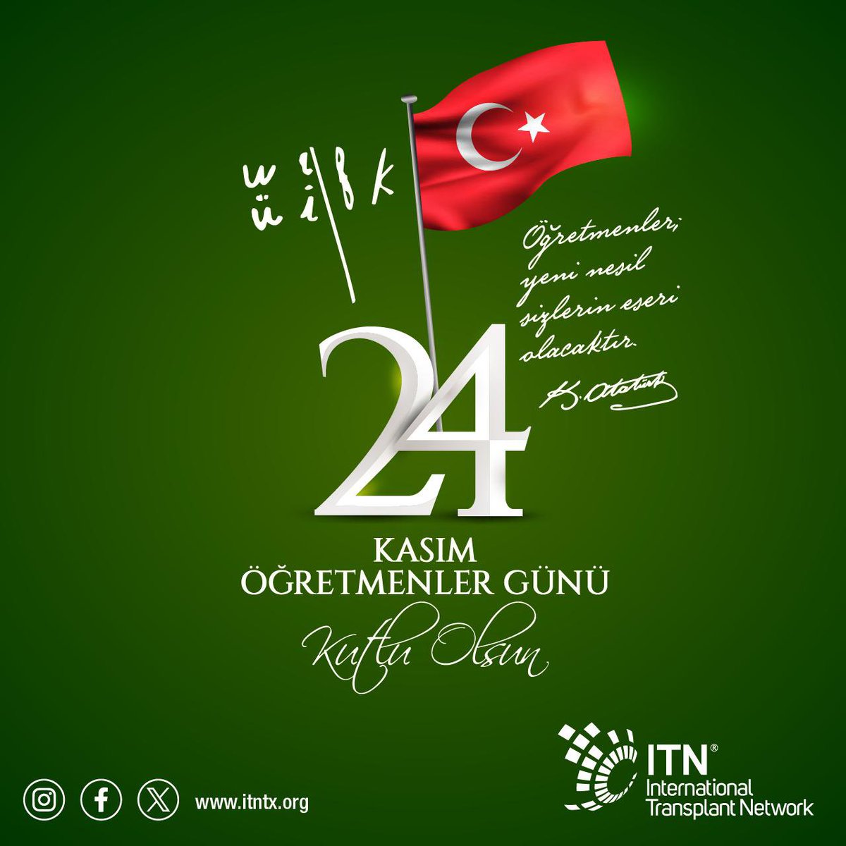 Eğitim, sadece ders anlatmak değil, aynı zamanda insan yetiştirmektir. Bu yolda emeği geçen tüm öğretmenlerimize minnettarız. 

Öğretmenler Günü’nüz kutlu olsun! 🌺

#öğretmenlergünü