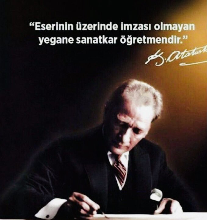 nstrn_1903's tweet photo. 🇹🇷

.

Geleceğin güvencesi sağlam temellere dayalı bir eğitime
Eğitim ise öğretmene dayalıdır…

Başöğretmenimiz Mustafa Kemal Atatürk’ün ışığında ve yolunda yürüyen tüm öğretmenlerimizin günü kutlu olsun…

#ÖğretmenlerGünüKutluOlsun
#24KasımÖğretmenlerGünü https://t.co/LM3IJC4Tei