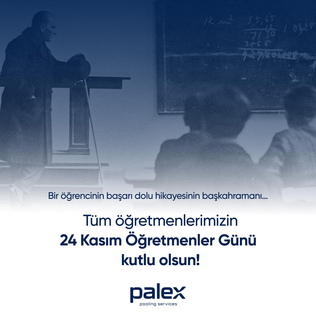 Her öğrencinin hayali, bir öğretmenin dokunuşuyla hayat bulur. Hayatımıza ilham veren tüm öğretmenlerimize sonsuz teşekkürler… 

24 Kasım Öğretmenler Günü kutlu olsun! ✏️
#PaletPlatform #24Kasım #ÖğretmenlerGünü