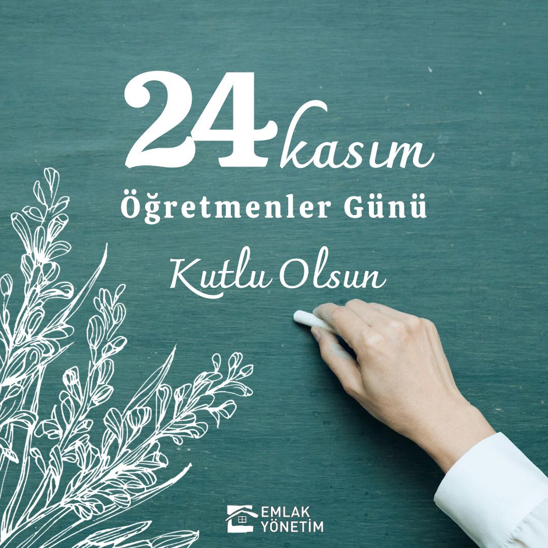 Bilgisi, irfanı ve tecrübesiyle çocuklarımızı geleceğe hazırlayan, gönül, akıl ve ruh dünyamızı aydınlatan tüm öğretmenlerimizin 24 Kasım Öğretmenler Günü'nü yürekten tebrik ediyoruz.