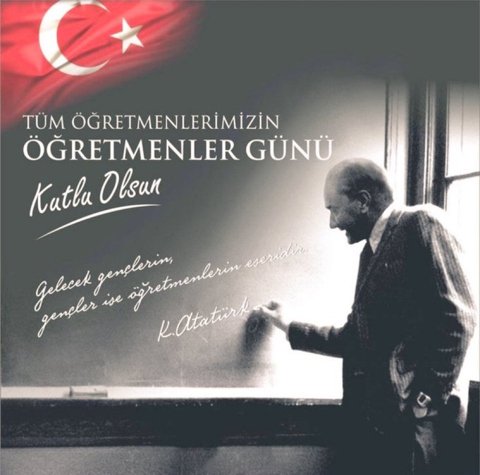Başta emekli ilkokul öğretmeni canım Babam olmak üzere , tüm Atatürkçü , çağdaş cumhuriyet ilkelerine bağlı öğretmenlerimizin “ ÖĞRETMENLER GÜNÜ “ kutlu olsun 💐