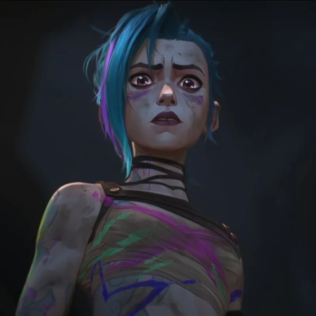 keyz_lla's tweet photo. She’s is literally {perfection} any haircut suits her 🦈🩵💜
#Arcane #ArcaneSeason2 #jinx https://t.co/kblc78hHS0