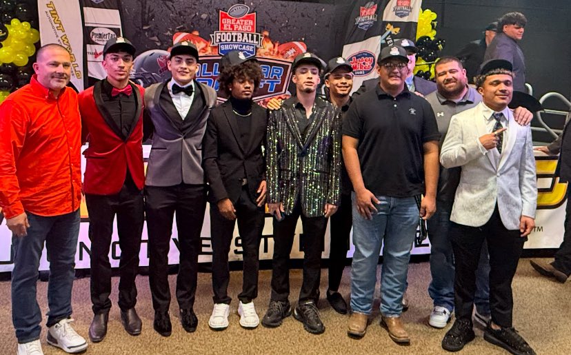 Coach Rod (@rrodriguezjr2) on Twitter photo Got to see these 8 young men go through the <a href="/915Showcase/">Greater EP Football Showcase</a> draft tonight. Glad these young men will represent <a href="/EHSFalconFB/">Eastlake HS Football</a> in this years game. Style and Appearance is always on point. They said it all the time #LIFEISBETTER@THELAKE Got to see these 8 young men go through the <a href="/915Showcase/">Greater EP Football Showcase</a> draft tonight. Glad these young men will represent <a href="/EHSFalconFB/">Eastlake HS Football</a> in this years game. Style and Appearance is always on point. They said it all the time #LIFEISBETTER@THELAKE