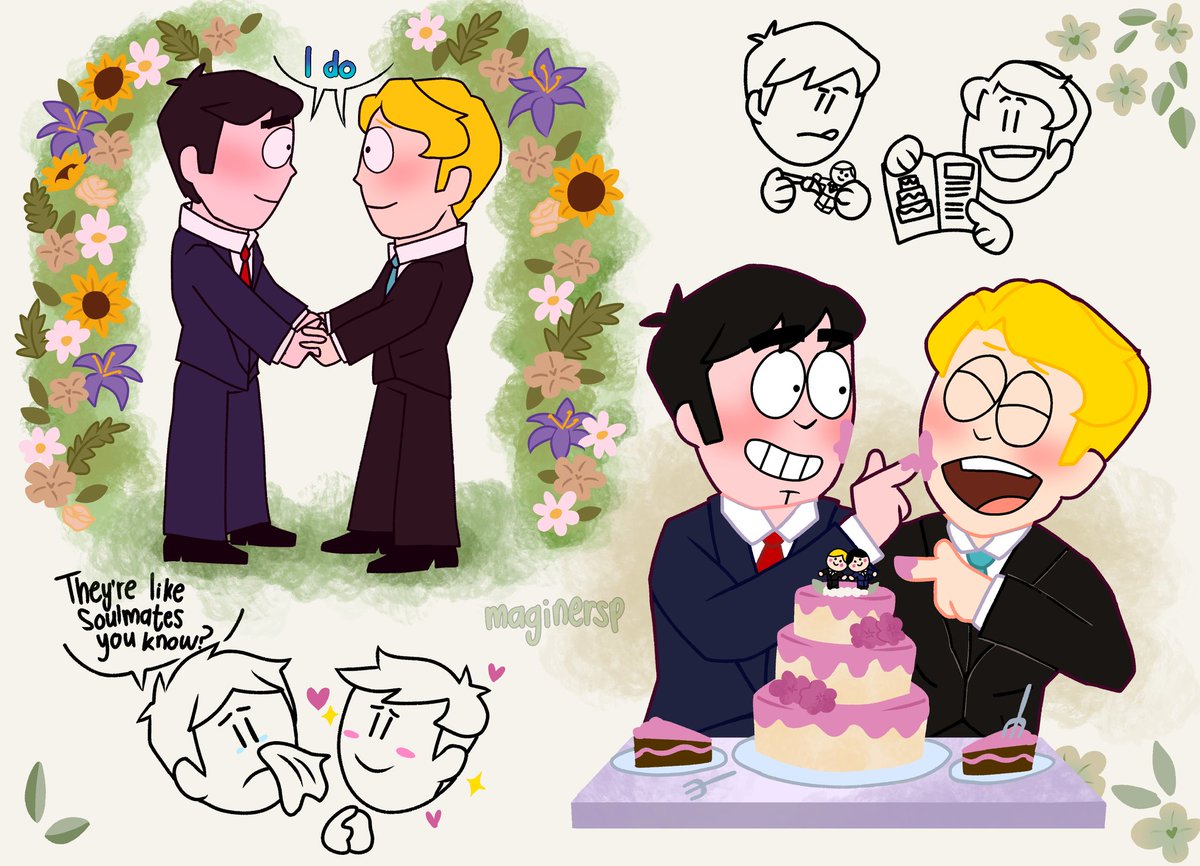#StaryWeek2024 Day 7: Wedding 💐
#spstary #StanMarsh #GaryHarrison