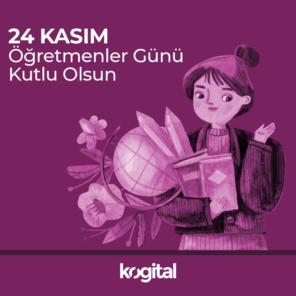 kogital's tweet photo. 💐Toplumun geleceğini şekillendiren tüm öğretmenlerimize teşekkürler. 

#ÖğretmenlerGünüKutluOlsun https://t.co/1L1wDNTdug