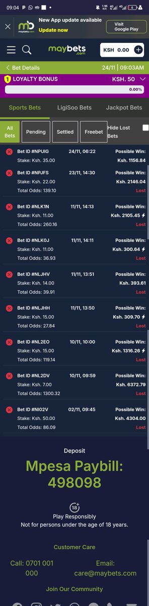 Bado kuna other bookies