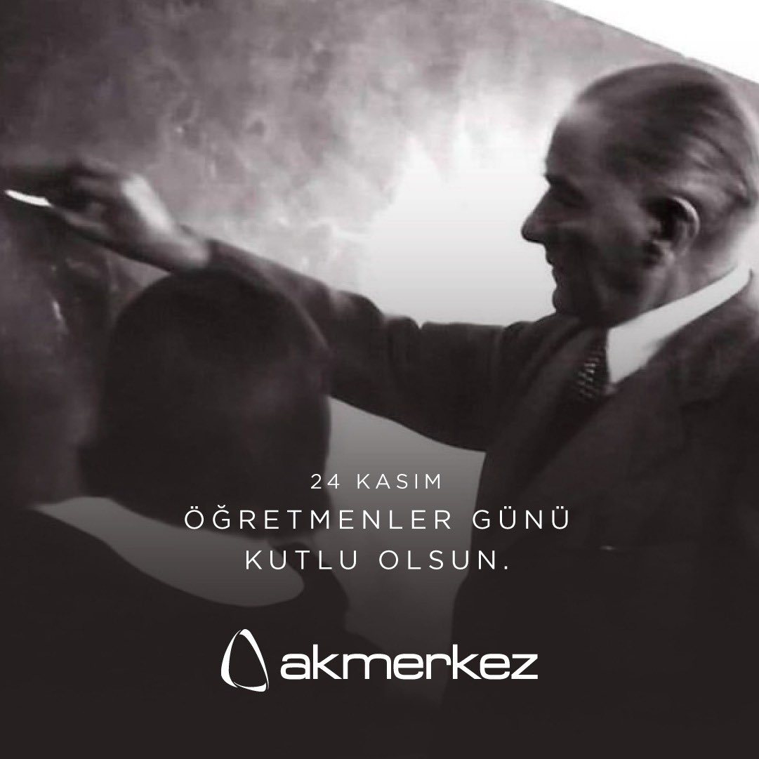 24 Kasım Öğretmen Günü kutlu olsun. ❤️

#Akmerkez #ÖğretmenlerGünü