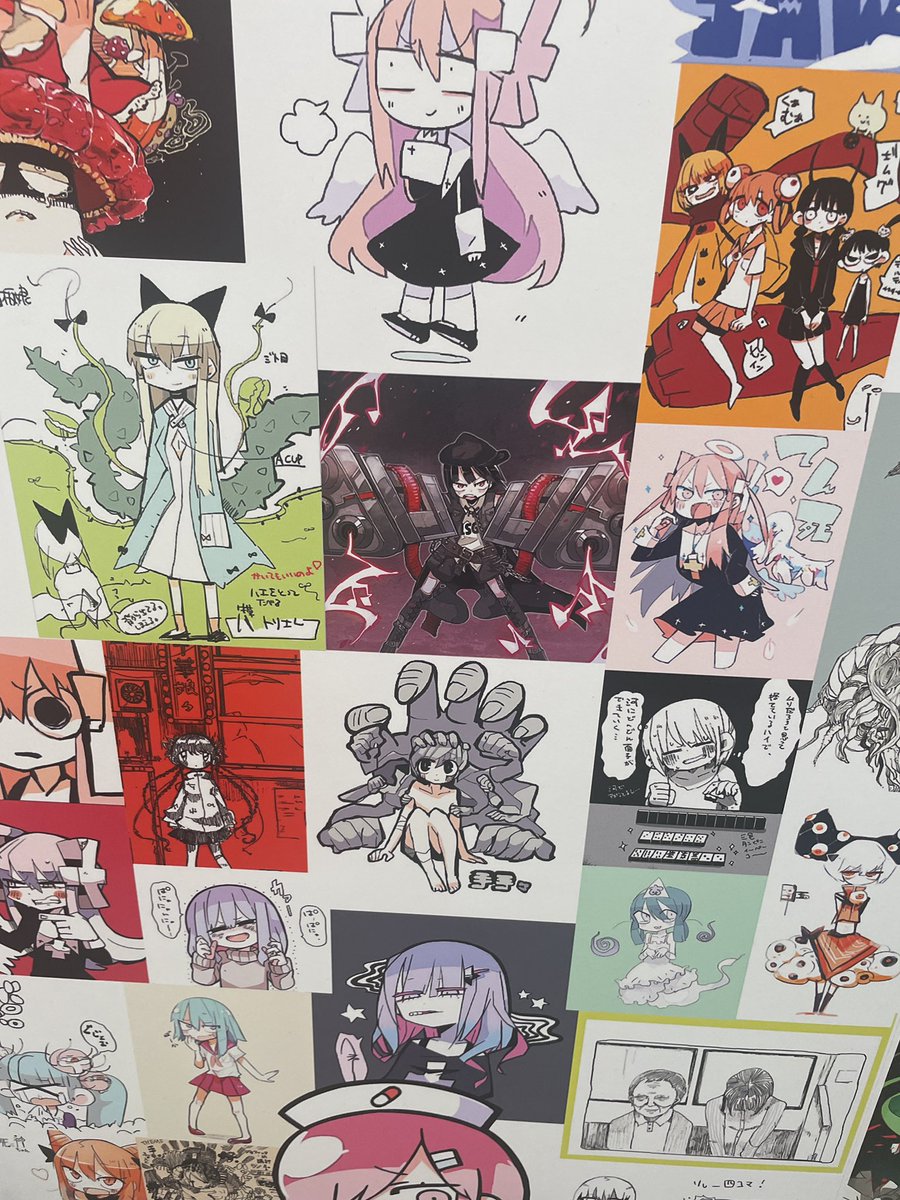 銀座の寺田てら展、見てきました。
ぼくは厄介な寺田てらおたくなので、ロリガバのLIVEWEAPON2のジャケ絵を発見してニコニコになっておりました。べえくんとこのAMENFREAKS絵は発見できなかった…。あとヨウジヤマモトのコラボ衣装すごい。すき 
#寺田てら #寺田てら展 