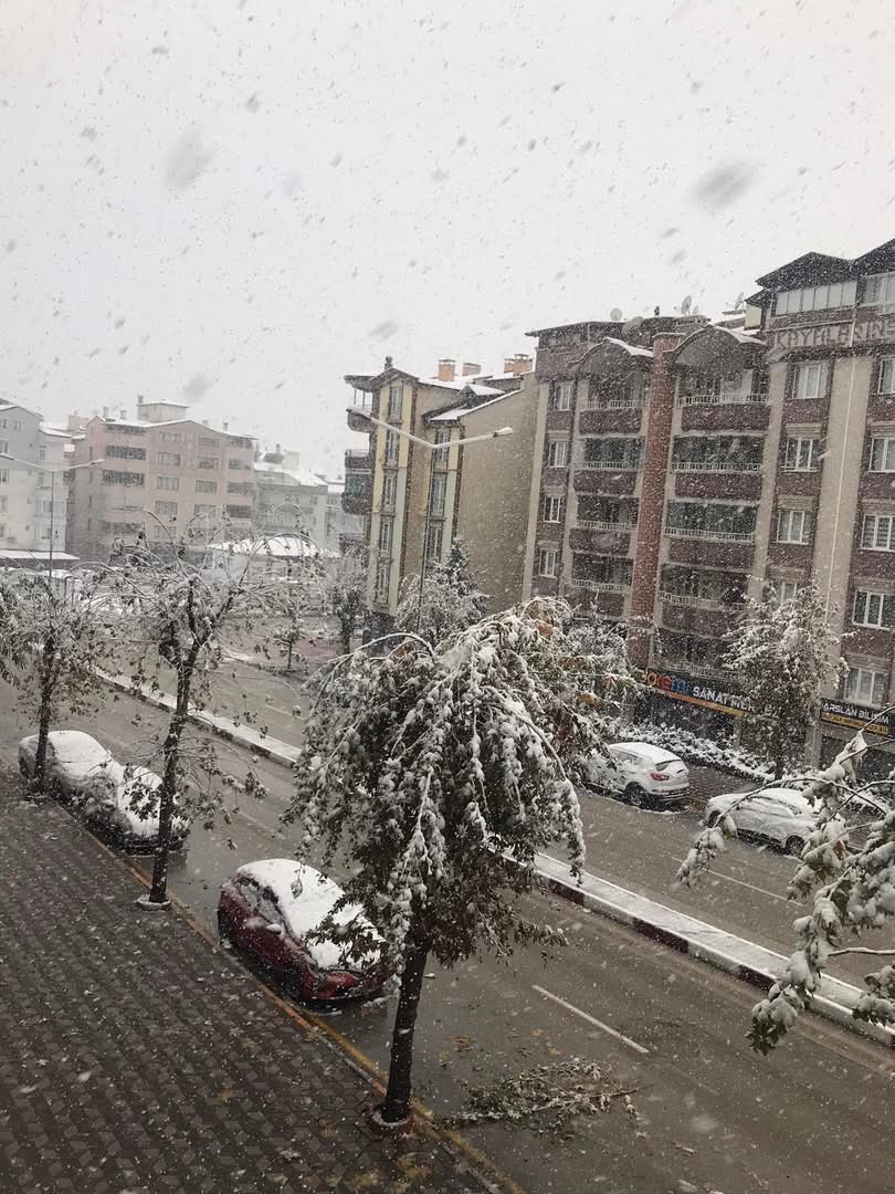 Mevsimin ilk karı 🌨❄️🙏

#Tokat
#karyağışı