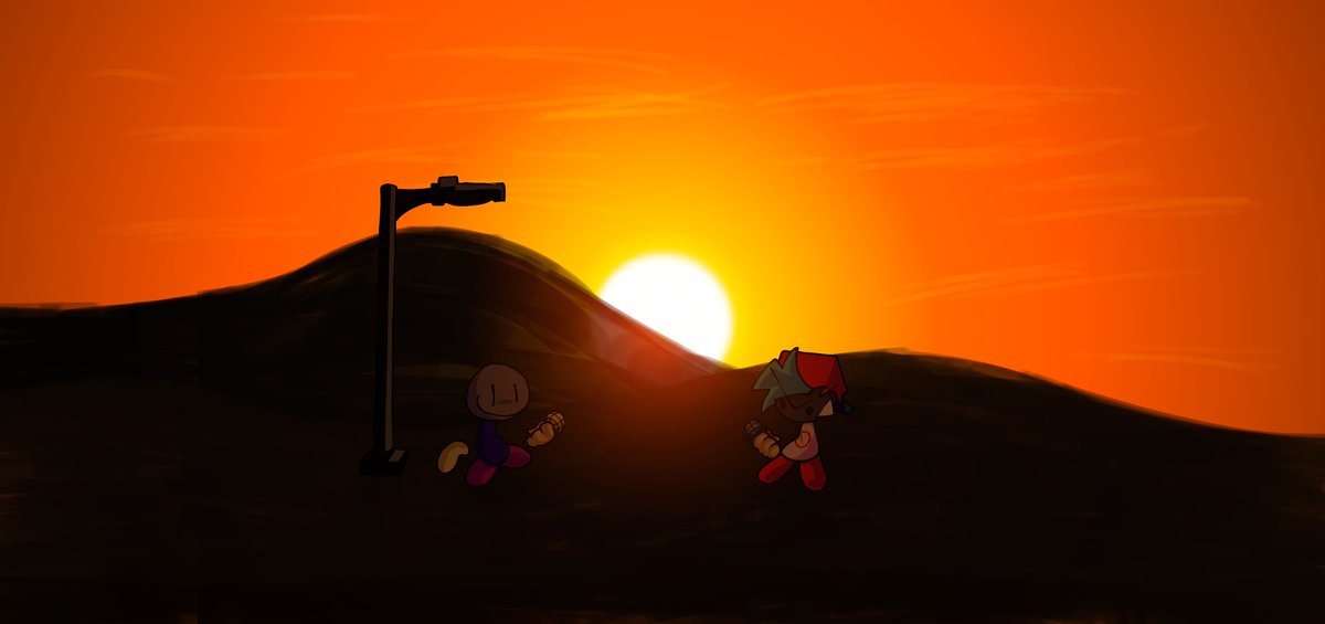 fnfmod7's tweet image. BG for the second song maybe 

#fridaynightfunkin #fnf #fnfmods