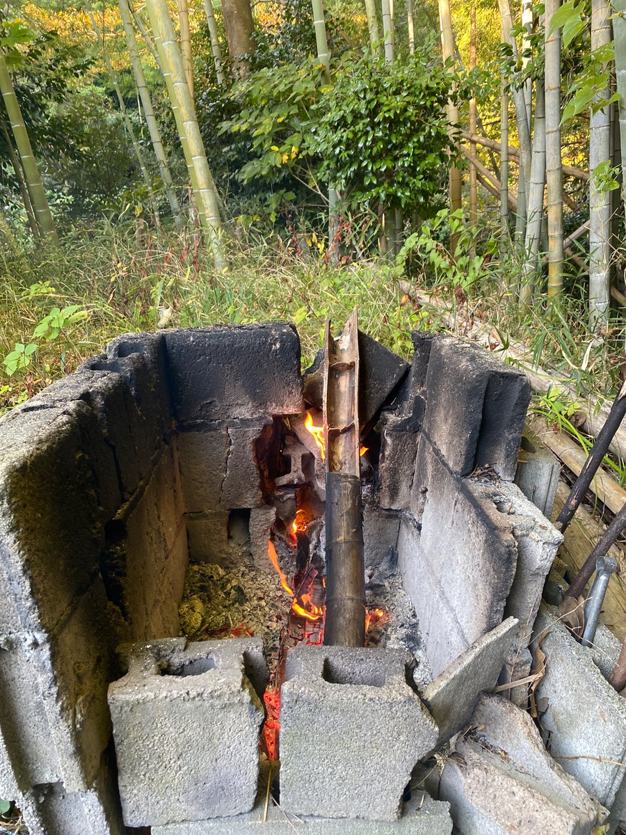 Yohaku_'s tweet photo. 夏に剪定した木をだいぶ燃やした。
やっと、焚き火がちょうど良くなってきた。しばし休憩。 https://t.co/FFrnTAB7hZ