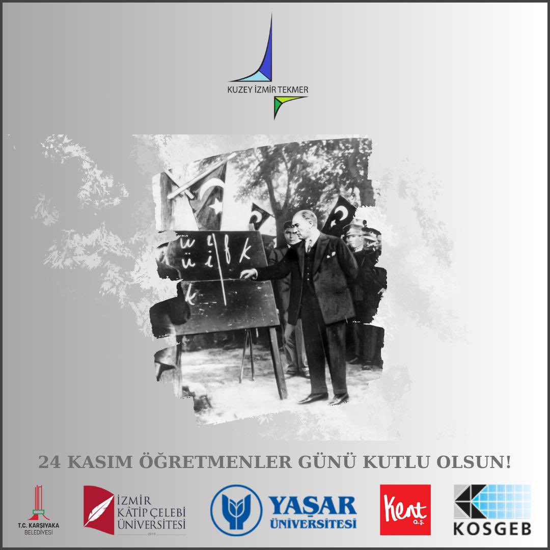 Baş öğretmenimiz Mustafa Kemal Atatürk başta olmak üzere,tüm öğretmenlerimizin öğretmenler günü kutlu olsun! 

#öğretmenlergünü #24kasım