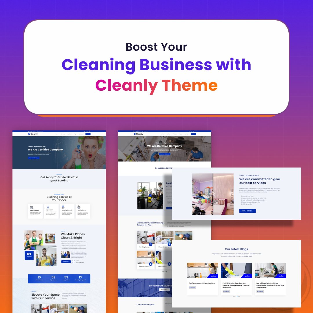 devidjamesdev's tweet image. Cleanly is tailored for cleaning services with seamless booking integration, enhanced user experience, and unique design elements. 

Learn more: nextland.dev/cleanly-theme/

#CleaningServices #WordPressThemes #OnlineBookingSystem