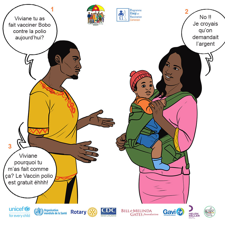 pevcameroun's tweet photo. C'est le 3e jour des #JLV contre la #polio couplées à la #SASNIM. Du 22 au 25 novembre, laissons administrer à nos enfants le vaccin antipolio et la supplémentation en Vitamine A. C'est GRATUIT.
Cible : 0-5 ans
4 Régions : Adamaoua, Est, Extrême-Nord et Nord.
#24OutPolioNov237 https://t.co/ZCrZmGX3dg