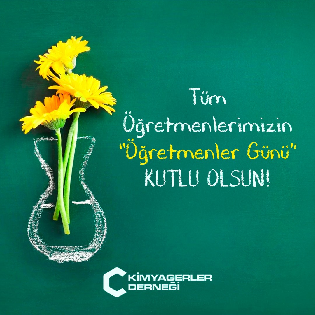 Geleceği şekillendiren tüm öğretmenlerimizin Öğretmenler Günü’nü kutlarız. Emekleriniz ve bizlere kattığınız değer için sonsuz teşekkürler! 🌟

#ÖğretmenlerGünü #KimyagerlerDerneği