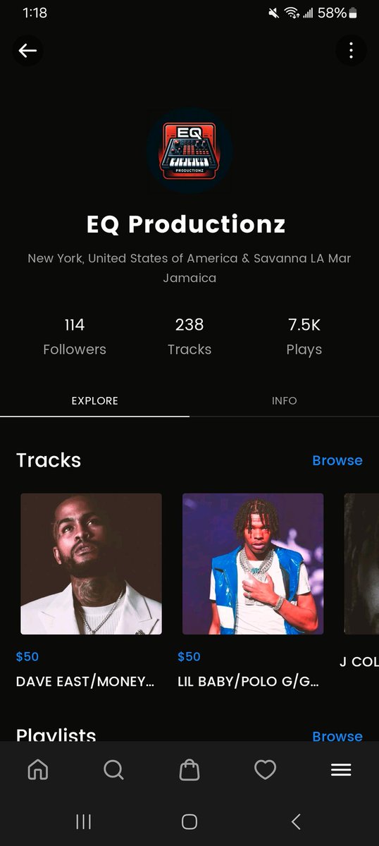 EQPRODUCTIONZZ's tweet photo. Beats all genres 4 sale π°
https://t.co/EMAN7CXlF4
#eqproductionz #beatsforsale #exclusivebeats #custombeats https://t.co/qQAqQ2EgC6
