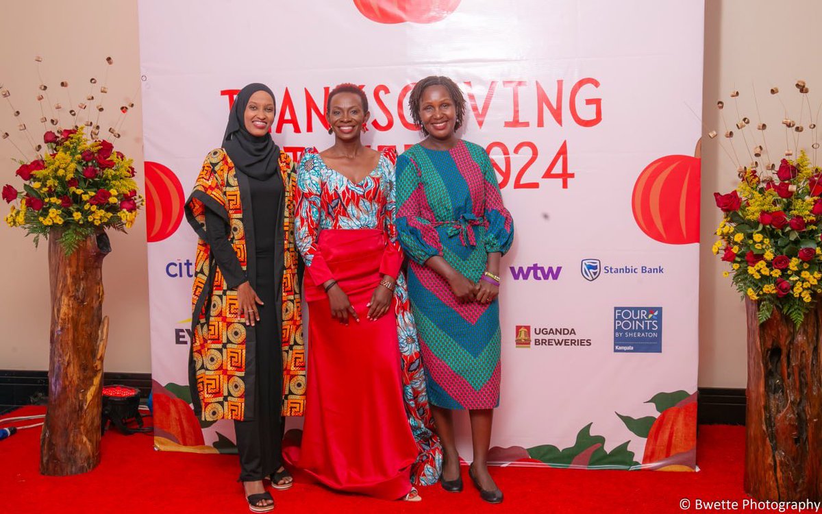 EveZalwango's tweet photo. So on Friday, we celebrated @AmChamUganda Thanksgiving 2024 and my people came through. Even the offspring came in with her height 🤣@nsunak @AnitaKomukama @Fssozi @asha11al @sandiejang
Thank you for the support ladies. https://t.co/j95gaj1XDt