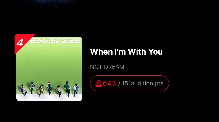 renjunampyeon's tweet photo. help RT 

mubank pre-vote is now open, i beg you to vote for dream here, if you see this post, quickly come to the allchart app and immediately vote for dream, now we are at number 4, guys let's vote dream.. we'll make them go home with their 4th trophy, we'll try to get number 1 https://t.co/GPKujNpn8K