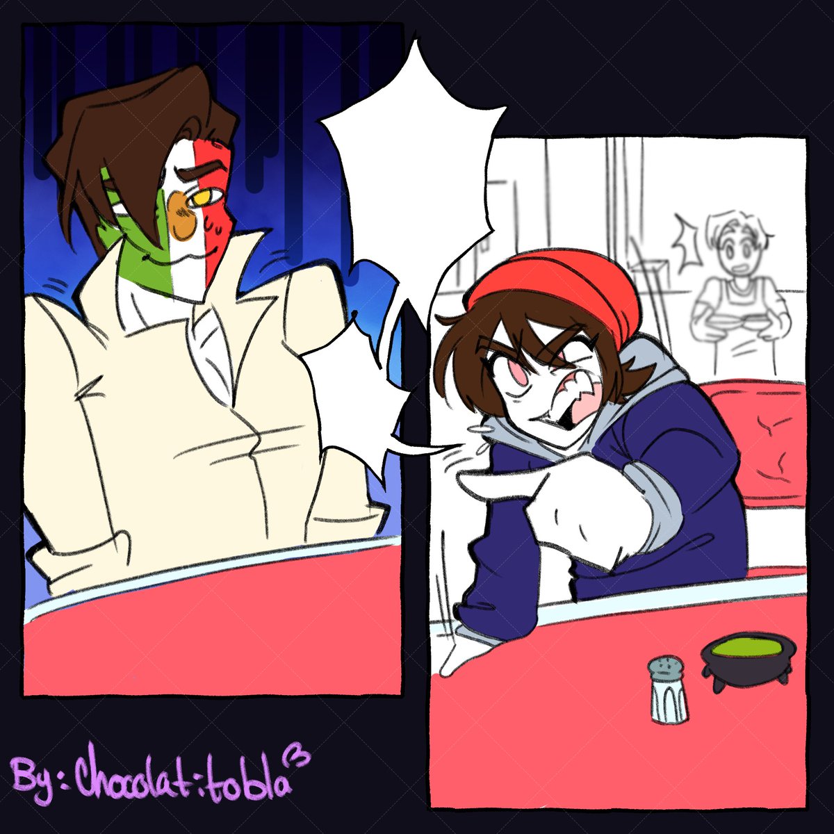 ChocolatitoBla3's tweet image. Hola? Diosito, soy yo de nuevo(?
Bandita! estoy feliz por que hoy termine un curso que me gusto mucho, y más me ayudo aterrizar lo que inicie en 2019. Ya tengo mucho a comparación de literal hace unos días, estoy emocionada por lo que se viene #CountryHumans #countryhumansmexico