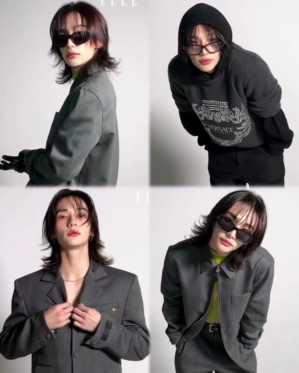 hyunjinpost's tweet photo. HE LOOKS SO GOOD https://t.co/IVjD49rPoA